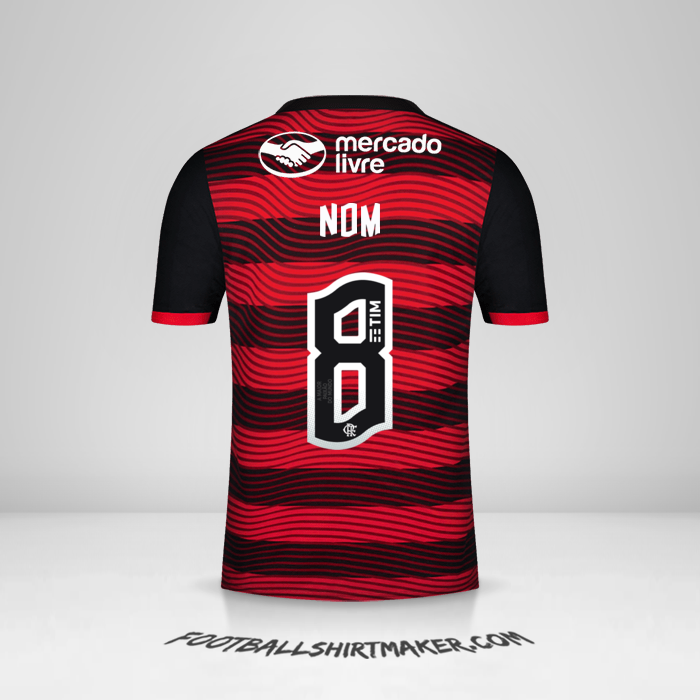 Maillot Flamengo 2022 -  nom - 8