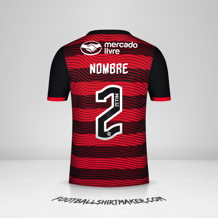 Jersey Flamengo 2022 -  nombre - 2