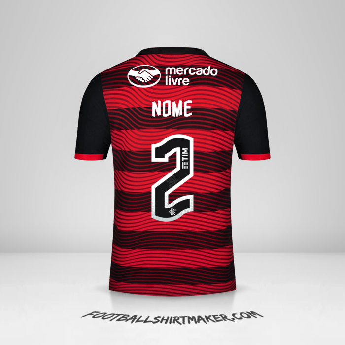 Camisa Flamengo 2022 -  nome - 2