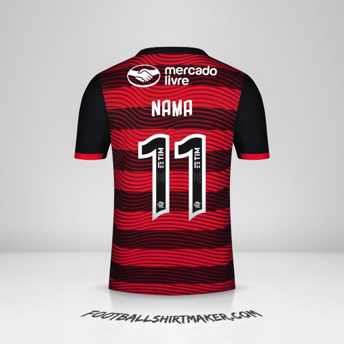 Jersey Flamengo 2022 -  nama - 11
