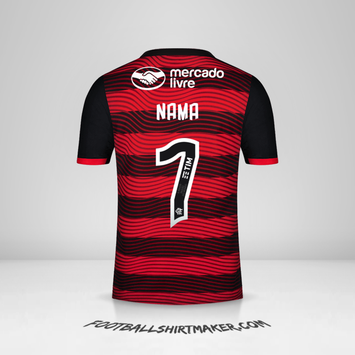 Jersey Flamengo 2022 -  nama - 7