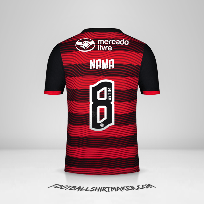 Jersey Flamengo 2022 -  nama - 8