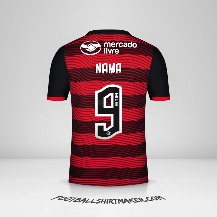 Jersey Flamengo 2022 -  nama - 9
