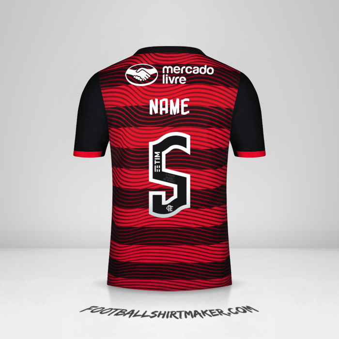 Shirt Flamengo 2022 -  name - 5