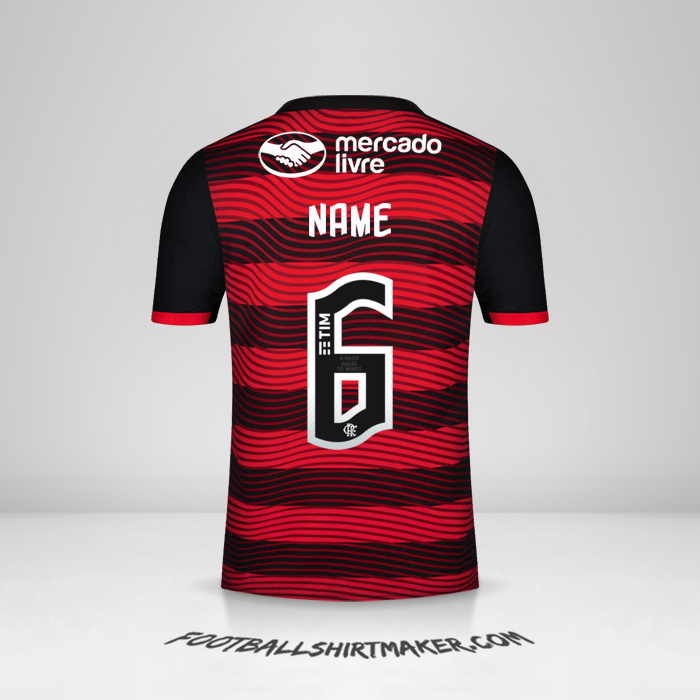 Shirt Flamengo 2022 -  name - 6