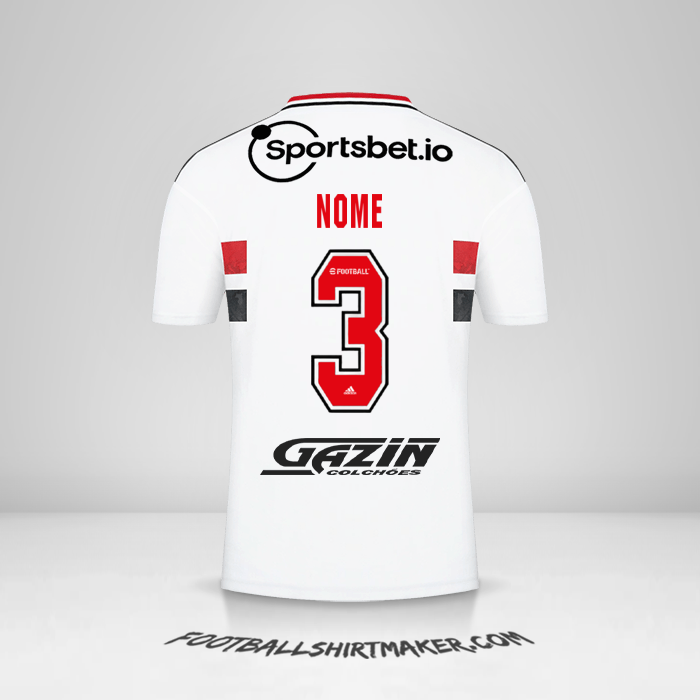 Maglia Sao Paulo FC 2022 -  nome - 3
