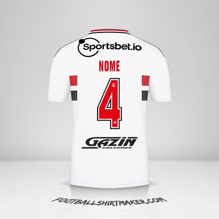 Maglia Sao Paulo FC 2022 -  nome - 4