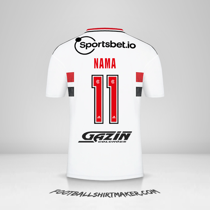 Jersey Sao Paulo FC 2022 -  nama - 11