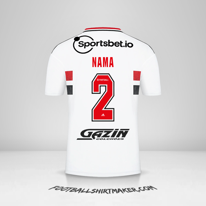 Jersey Sao Paulo FC 2022 -  nama - 2