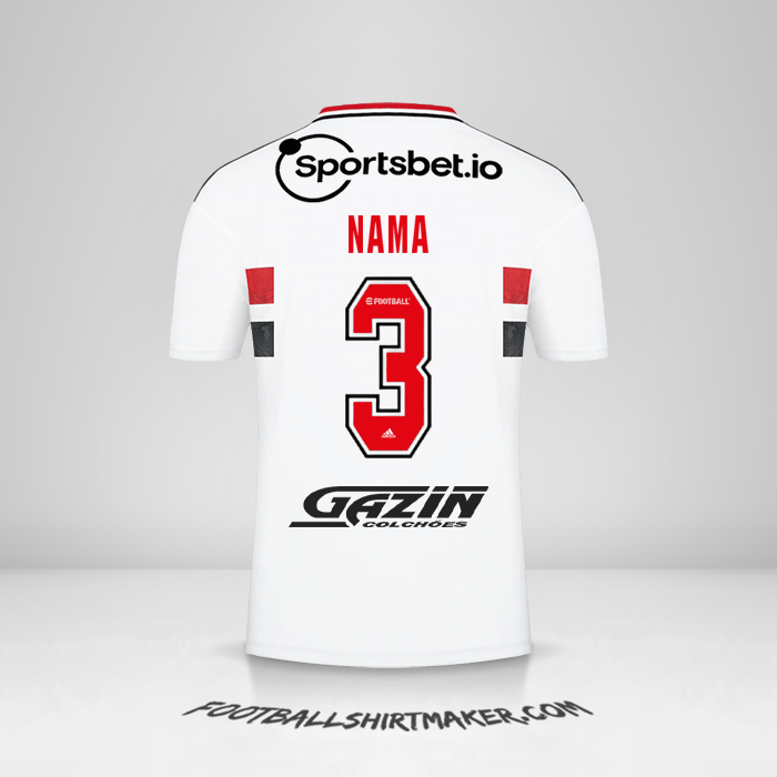 Jersey Sao Paulo FC 2022 -  nama - 3
