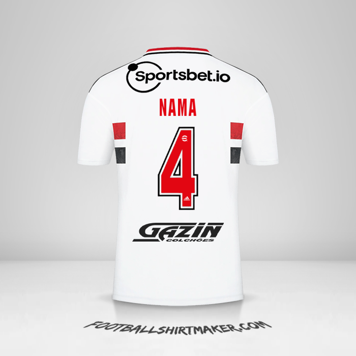 Jersey Sao Paulo FC 2022 -  nama - 4