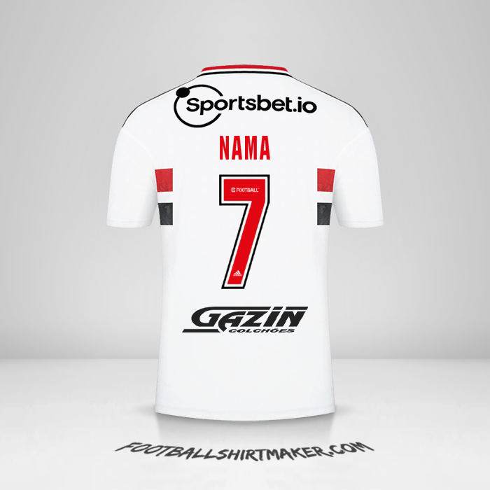 Jersey Sao Paulo FC 2022 -  nama - 7