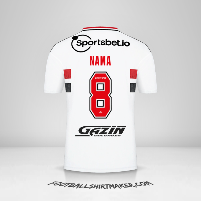 Jersey Sao Paulo FC 2022 -  nama - 8