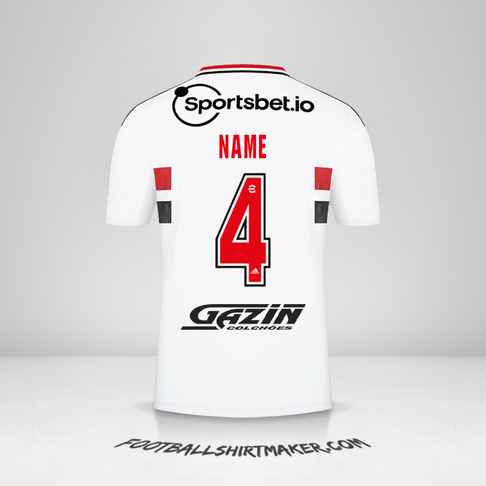 Jersey Sao Paulo FC 2022 -  name - 4