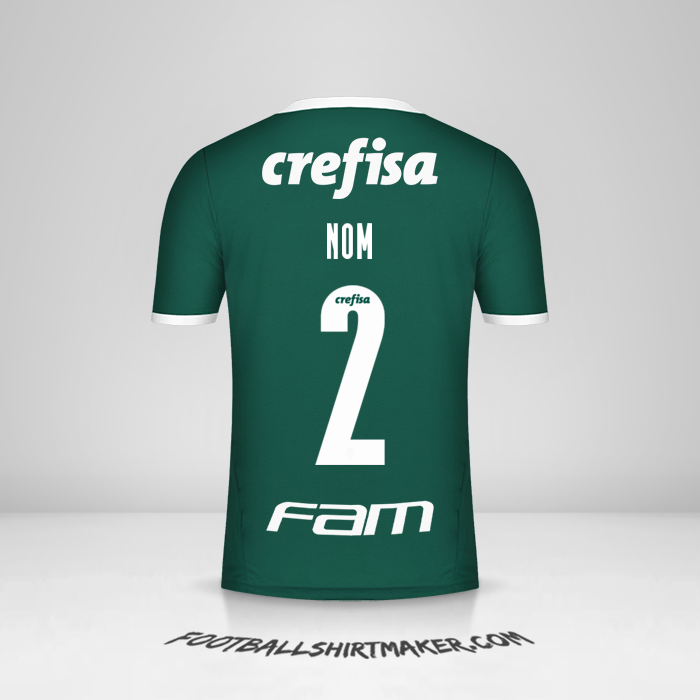 Maillot Palmeiras 2022 -  nom - 2