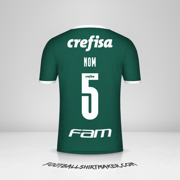 Maillot Palmeiras 2022 -  nom - 5
