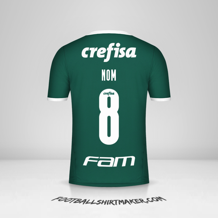 Maillot Palmeiras 2022 -  nom - 8