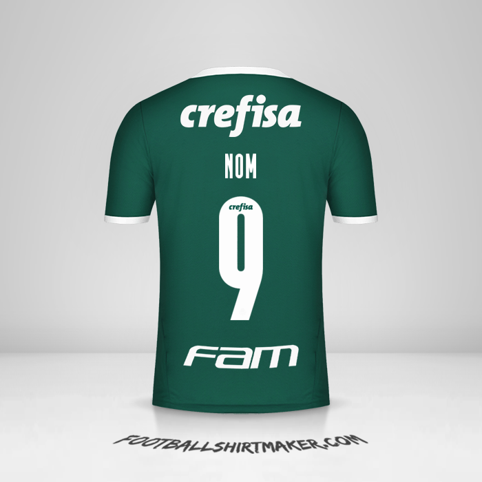 Maillot Palmeiras 2022 -  nom - 9