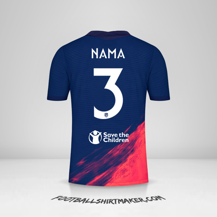 Jersey Atletico Madrid Cup 2021/2022 Alternatif -  nama - 3