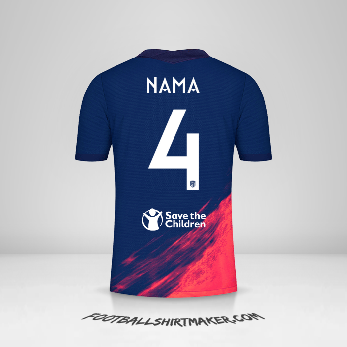 Jersey Atletico Madrid Cup 2021/2022 Alternatif -  nama - 4