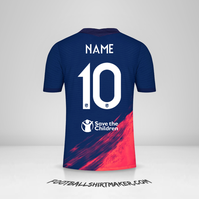 Jersey Atletico Madrid Cup 2021/2022 Away -  name - 10