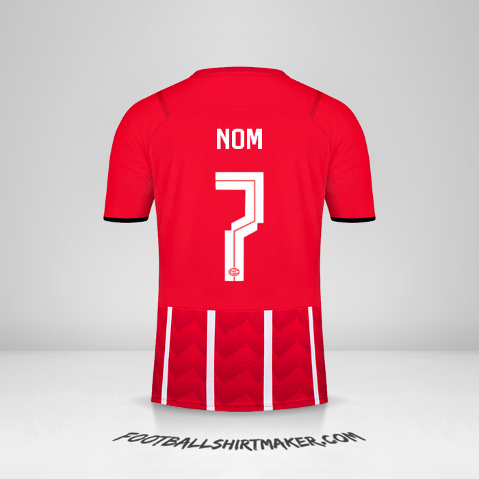 Maillot PSV UEL 2021/2022 -  nom - 7