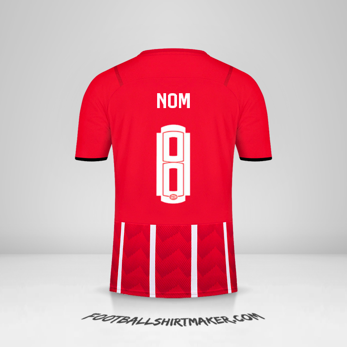 Maillot PSV UEL 2021/2022 -  nom - 8