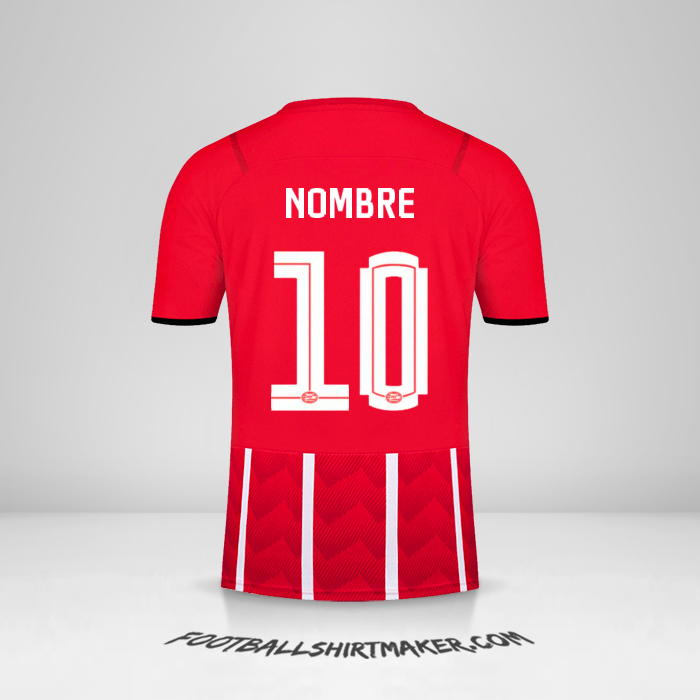 Jersey PSV UEL 2021/2022 -  nombre - 10