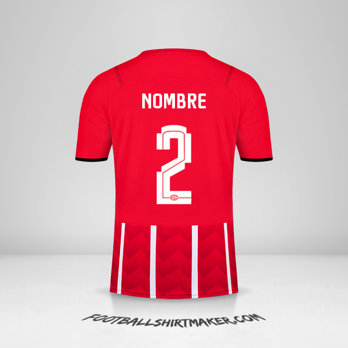 Camiseta PSV UEL 2021/2022 -  nombre - 2