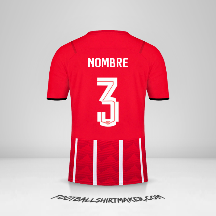 Jersey PSV UEL 2021/2022 -  nombre - 3