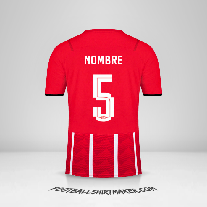 Camiseta PSV UEL 2021/2022 -  nombre - 5