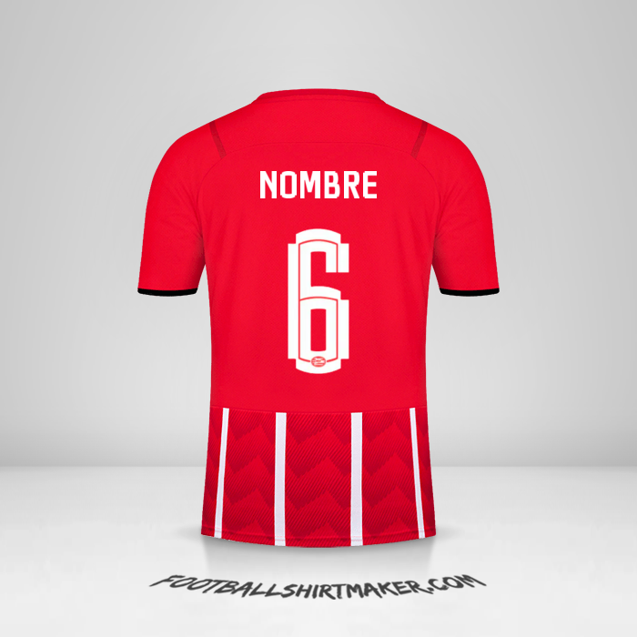 Jersey PSV UEL 2021/2022 -  nombre - 6