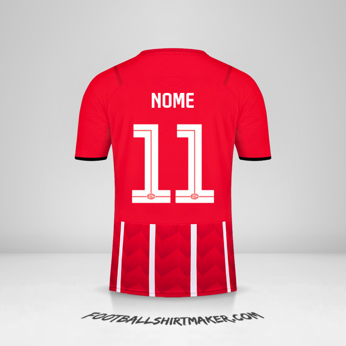 Camisa PSV UEL 2021/2022 -  nome - 11