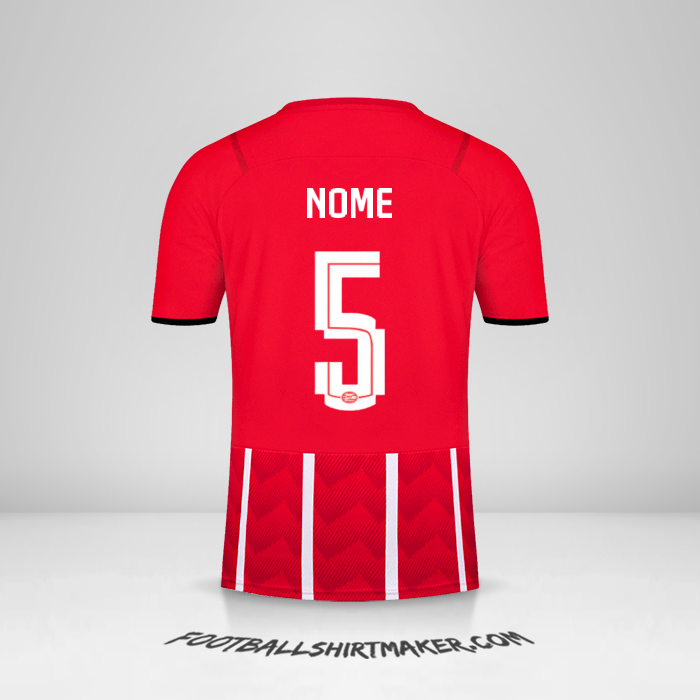 Camisa PSV UEL 2021/2022 -  nome - 5