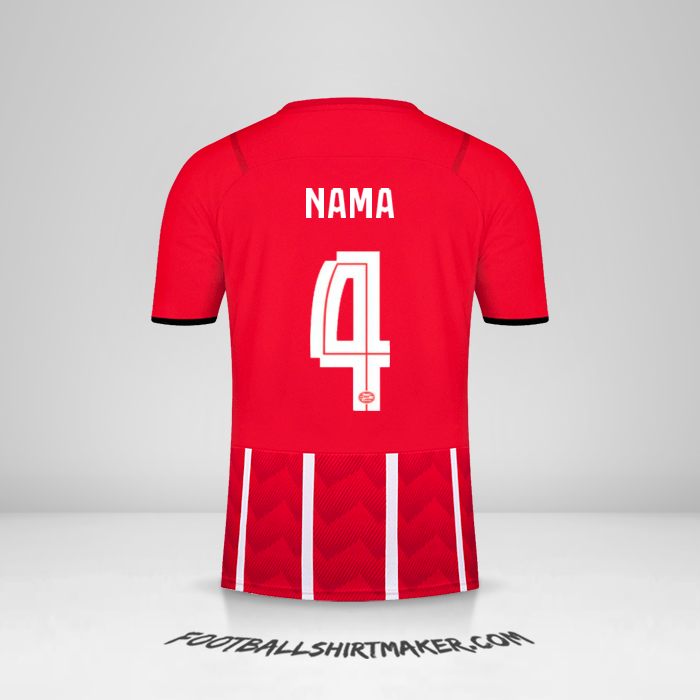 Jersey PSV UEL 2021/2022 -  nama - 4