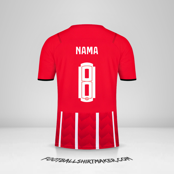 Jersey PSV UEL 2021/2022 -  nama - 8