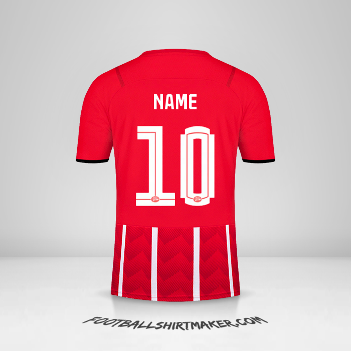Jersey PSV UEL 2021/2022 -  name - 10
