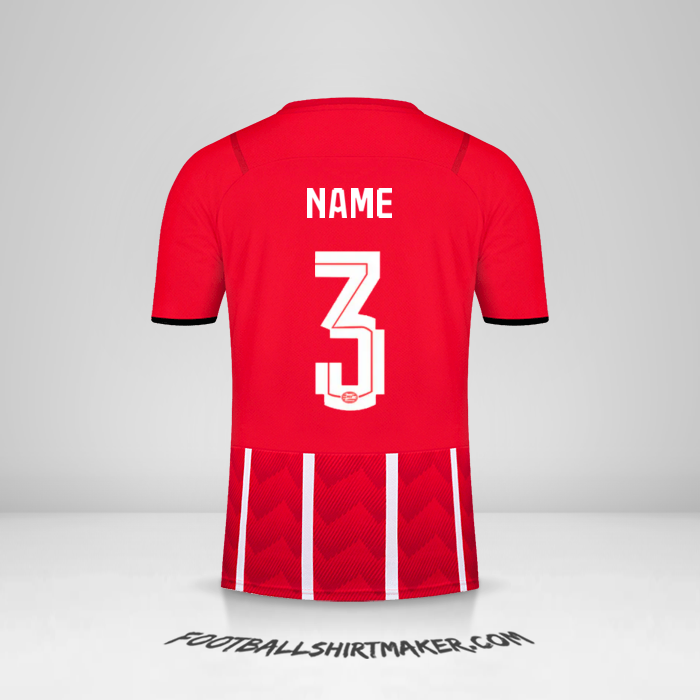 Trikot PSV UEL 2021/2022 -  name - 3