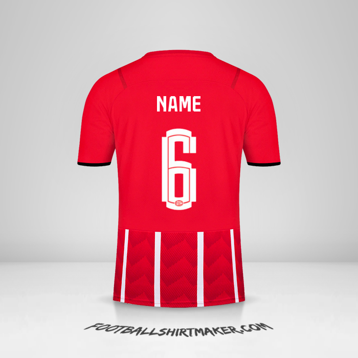 Trikot PSV UEL 2021/2022 -  name - 6