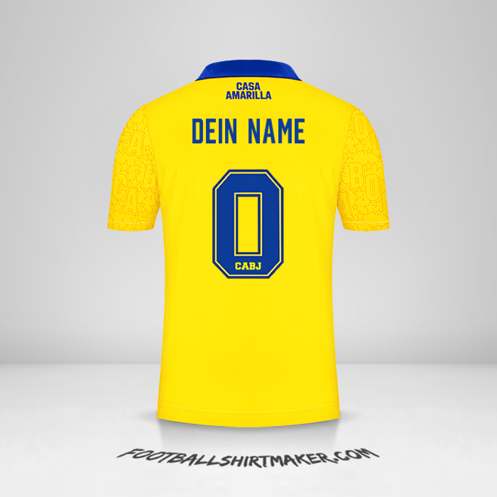 Trikot Boca Juniors 2022/23 III -  dein name - 0
