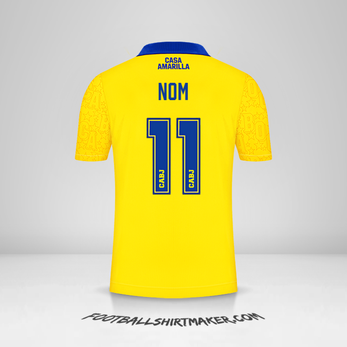 Maillot Boca Juniors 2022/23 Troisième -  nom - 11