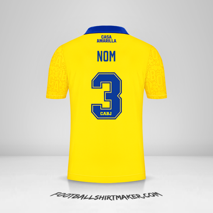 Maillot Boca Juniors 2022/23 Troisième -  nom - 3