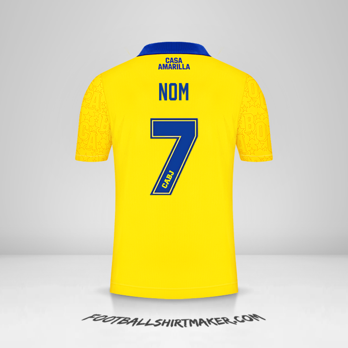 Maillot Boca Juniors 2022/23 Troisième -  nom - 7