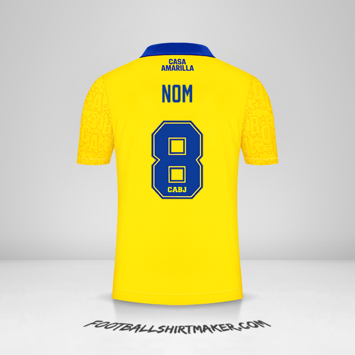 Maillot Boca Juniors 2022/23 Troisième -  nom - 8