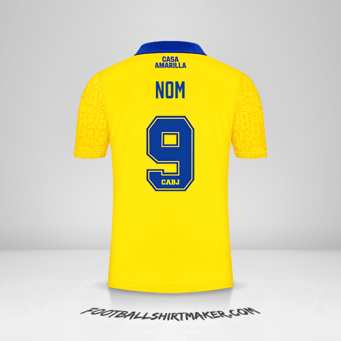 Maillot Boca Juniors 2022/23 Troisième -  nom - 9