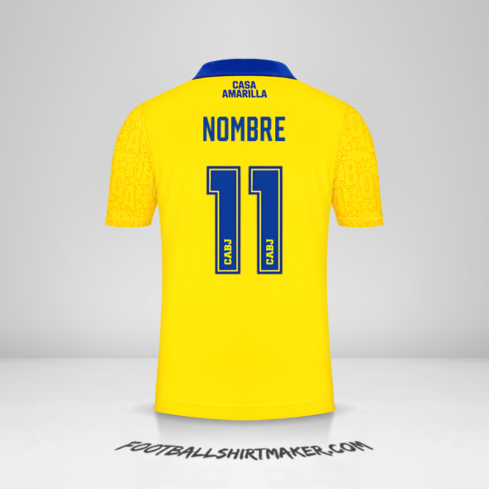 Camiseta Boca Juniors 2022/23 Tercera -  nombre - 11