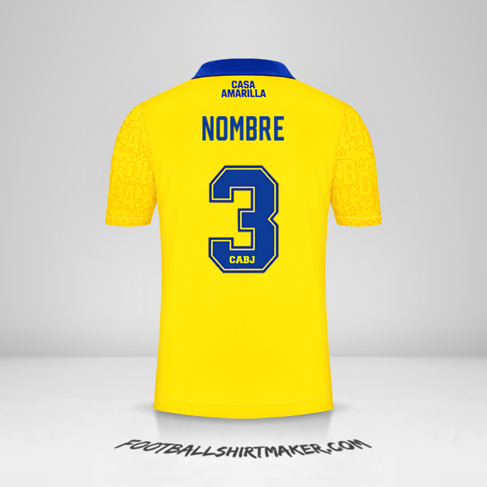 Jersey Boca Juniors 2022/23 Tercera -  nombre - 3