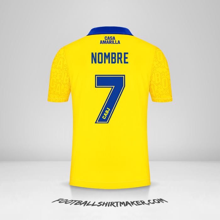 Jersey Boca Juniors 2022/23 Tercera -  nombre - 7