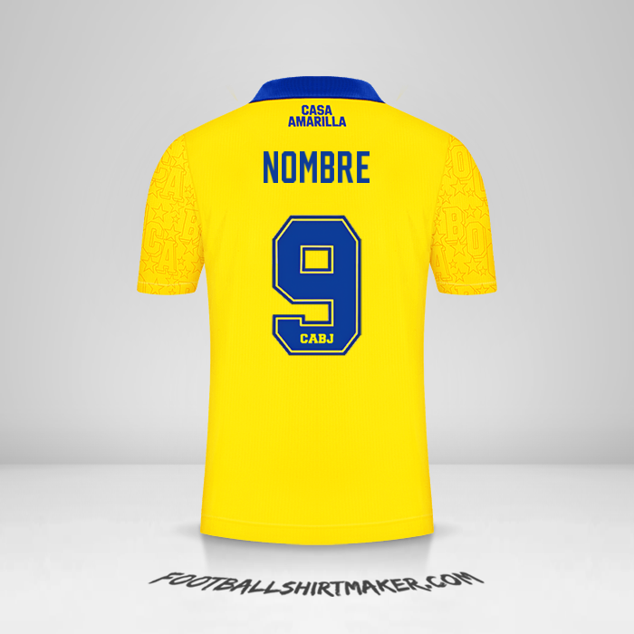Jersey Boca Juniors 2022/23 Tercera -  nombre - 9