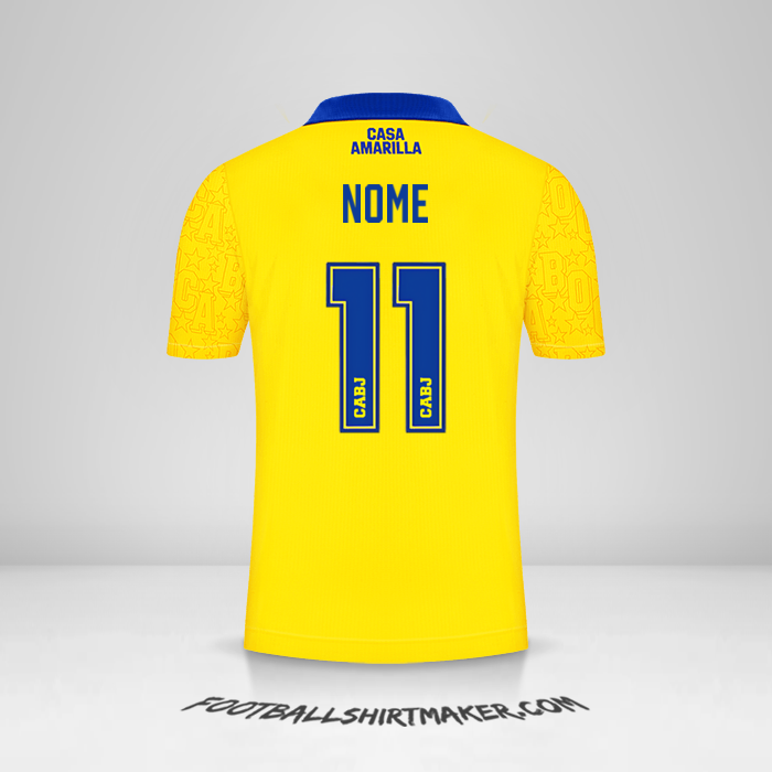 Camisa Boca Juniors 2022/23 Terceira -  nome - 11